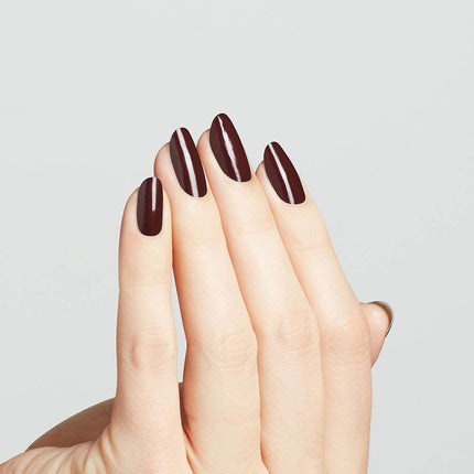 Lac de unghii OPI Nail Lacquer roșu vișiniu, rezistent