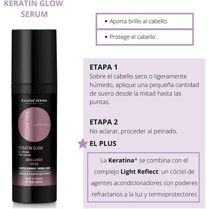 Serum Keratin Glow Leave-In, Eugène Perma, 50ml