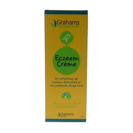 Crema Eczemă, Grahams Natural Kids, pentru piele uscată și iritată, 75 g