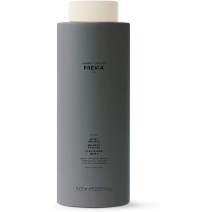 Șampon Previa Organic Blackberry Silver, 1000ml, gri