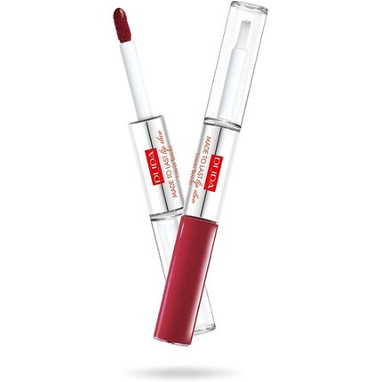 Ruj duo, Pupa Milano, Made To Last, Deep Ruby