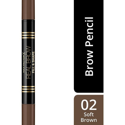 Creion sprancene, Max Factor, Real Brow Fill and Shape, Soft Brown