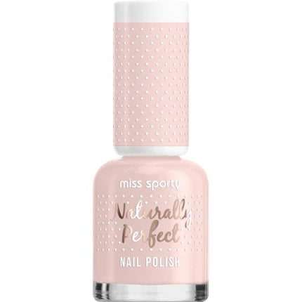 Lac de unghii Miss Sporty Naturally Perfect 017 Cotton Candy, roz pal, 8ml