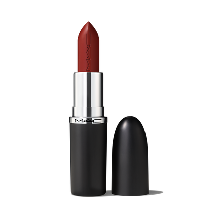 Ruj MAC Maximal Sleek Satin Lipstick, Culoare Roșu Viu, 4g