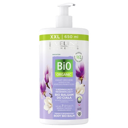 Balsam pentru corp Eveline Bio Organic fermizant și regenerant cu orhidee 650ml