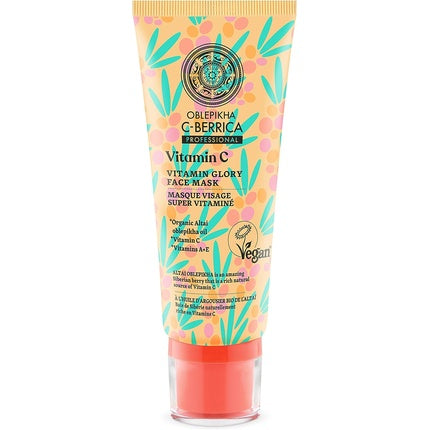 Masca de fata, Natura Siberica, C-BERRICA Vitamin Glory, 120g