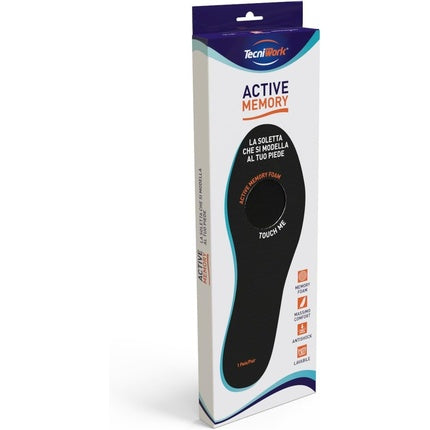 Branțuri Tecniwork, Active Memory, negru, mărimea 39