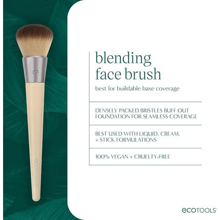 Pensulă Machiaj, Ecotools, Blending, Natural