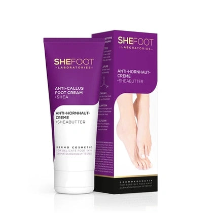 Crema Anti-Calusuri pentru Picioare Shefoot cu Unt de Shea, 90 g, violet