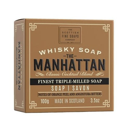 Săpun Whisky Manhattan - Scottish Fine Soaps, 100g