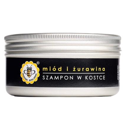 Șampon solid Miodowa Mydlarnia cu miere și merișor 70g