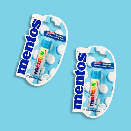 Balsam de buze, Read My Lips Mentos, Mentă, albastru