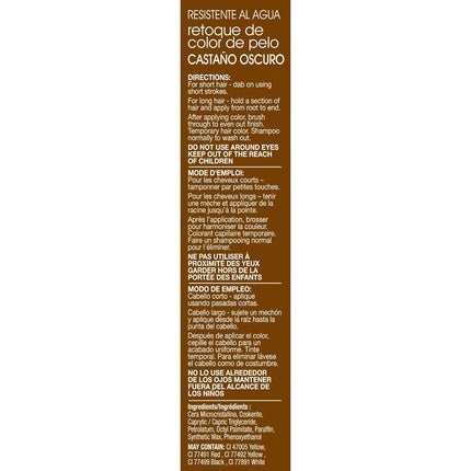 Creion Waterproof pentru Acoperirea Firelor Albe, Dark Brown