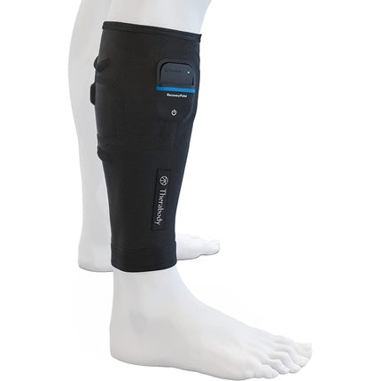 Masaj Picioare Therabody RecoveryPulse, Negru, Extra Large