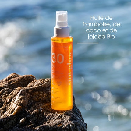 Lichid protector solar Alphanova Daily Sun Oil SPF 30, 160 ml, cu uleiuri naturale