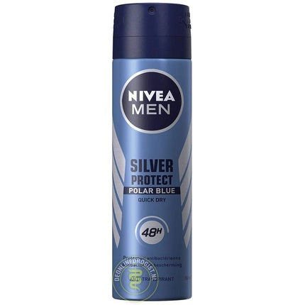 Deodorant Spray Nivea Men Silver Protect Polar Blue 150ml