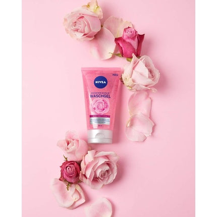 Gel curățare facială, Nivea, Rose Water, 150ml