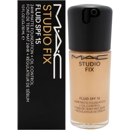 Fond de ten, Mac Studio Fix Fluid, SPF 15, NC40