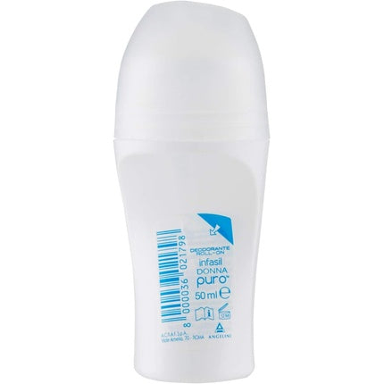 Infasil Deodorant Rollon pentru Femei Pure, 50ml, Alb