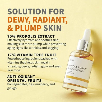 Serum facial, Iunik, Propolis, 50ml