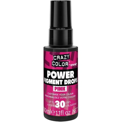 Vopsea de păr Crazy Color Pink Power Pigments, 30ml