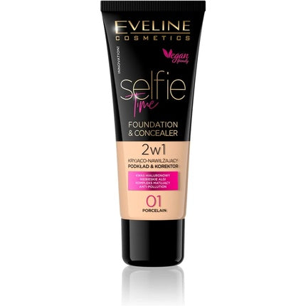 Fluid facial, Eveline Cosmetics, Selfie Time No. 01, nude