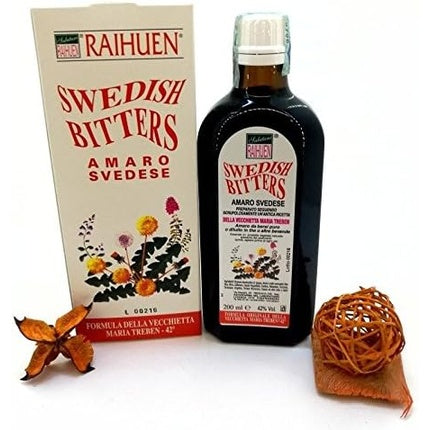 Swedish Bitters, Naturfarm, Amaro Svedese, Culoare Marron Închis, Capacitate 200ml
