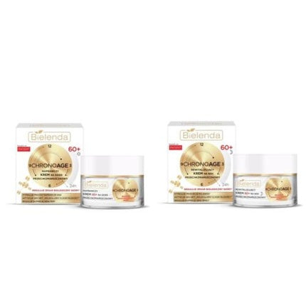 Cremă antirid, Bielenda, CHRONO AGE 24H, 60+, 50ml