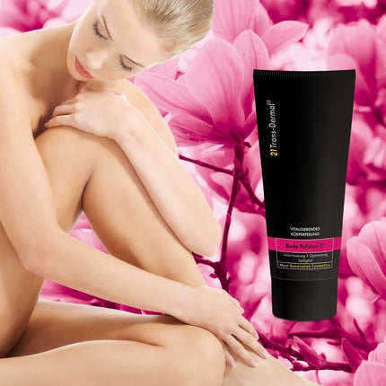 Scrub de corp, 21 Trans-Dermal, Body Polisher, negru