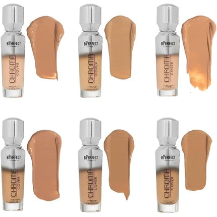 Fund de ten lichid Bperfect Cosmetics Chroma Cover Luminous Foundation W7, 30 ml