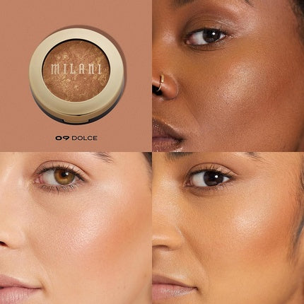 Bronzer Milani Baked Bronzer Dolce 09 - Culoare bronzat, ambalaj rotund
