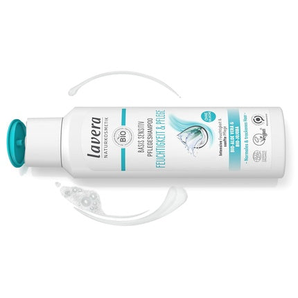 Șampon Lavera Basis Sensitive Moisture & Care 250 ml - Vegan - Cosmetice Naturale