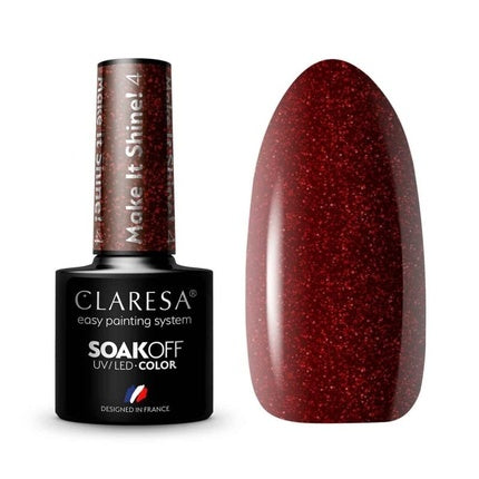 Lac unghii UV Claresa Make It Shine 5ml