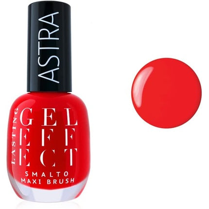 Smalto Gel Effect, Astra Make-Up Expert Nail Polish 17 Capri, roșu