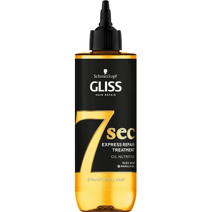 Tratament păr Schwarzkopf Gliss, 7 Seconds, Oil Nutritive, 200 ml