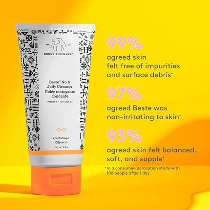 Gel de curățare Drunk Elephant Beste No. 9 portocaliu 150ml