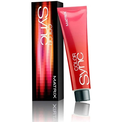 Tubă vopsea păr Matrix Color Sync 7RR Plus Dye - roșu intens