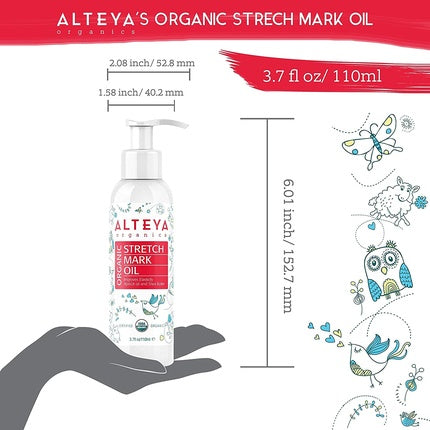 Ulei Corp Alteya Organics Stretch Mark 110ml Alb
