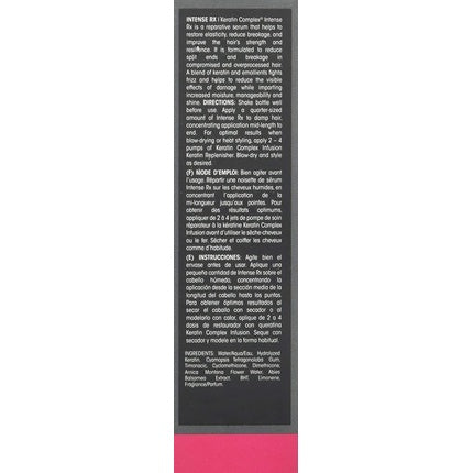 Ser pentru păr, Keratin Complex, Intense RX, negru