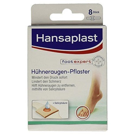 Hansaplast Plaster pentru Cornuri, cu Acid Salicilic, 20 g