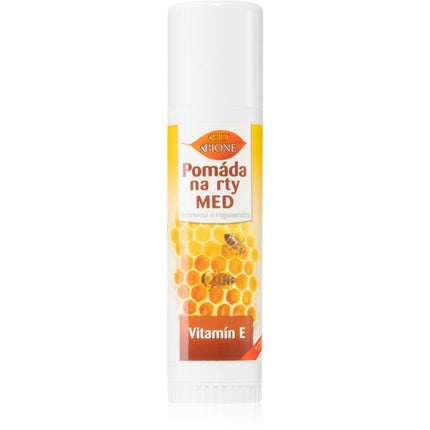 Bione Cosmetics Honey Q10 Pomadă pentru buze cu Vitamina E, 17 ml