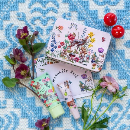 Set machiaj Vintage & Co, Forest, cutie decorată