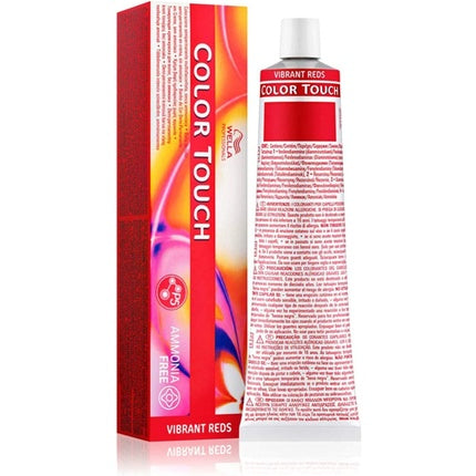 Vopsea de păr, Wella Color Touch 5/4, roșu