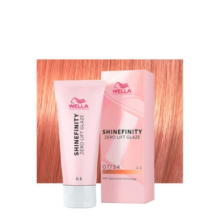 Vopsea demi-permanenta, Wella, Shinefinity Paprika Spice, 60ml
