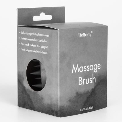 Bellody Original Scalp Massage Brush, negru