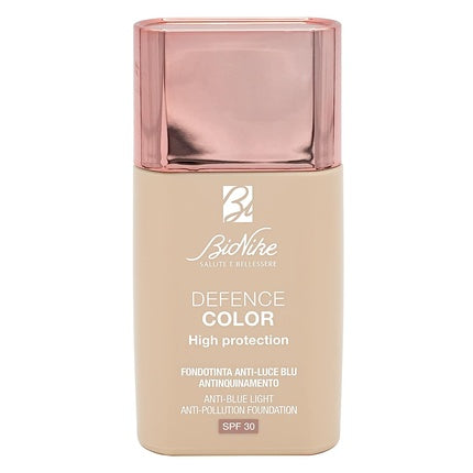 Cremă colorată Bionike Defence Color High Protection Antiblue Light Pollution 303 Sable, 30 ml