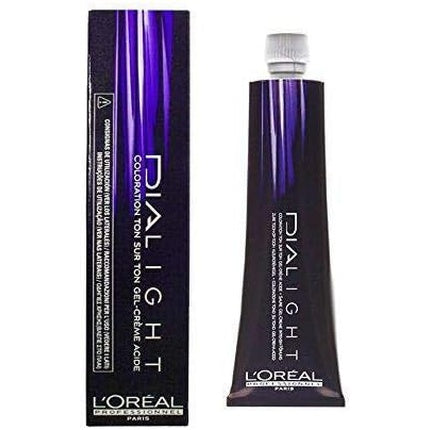 Vopsea de păr, L'Oréal, Dialight, blond cenușiu auriu închis, 50ml
