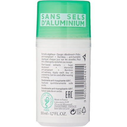 Deodorant anti-transpirant Laboratoires Svr Spirial Vegetal Intensive 48h 50ml