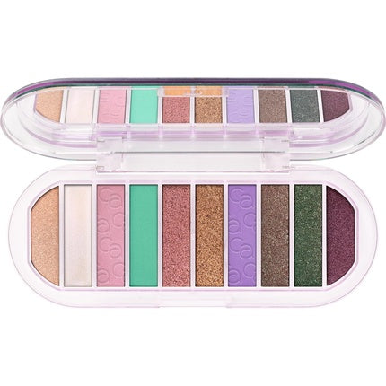 Paletă farduri pentru ochi Catrice METAFACE C01 Multicolor, 10 culori
