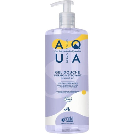 Gel de duș Mkl Green Nature Aqua Dermo-Cleanser Organic, Lavandă, 1L